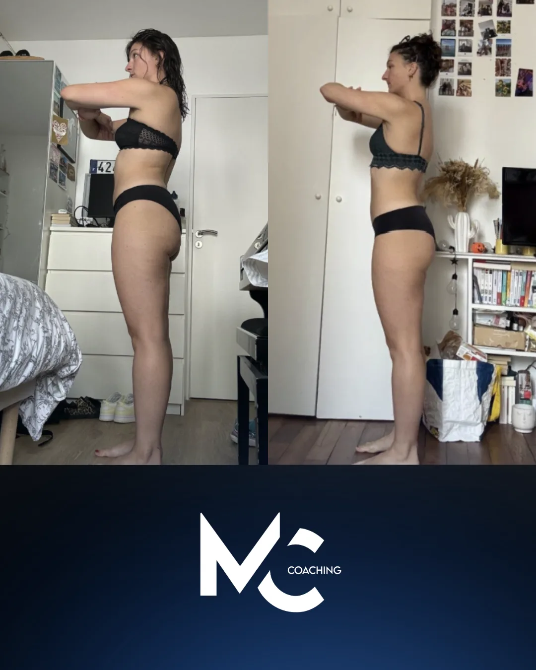 Transformation avant et après n°15 d'un élève suivi par Matthis