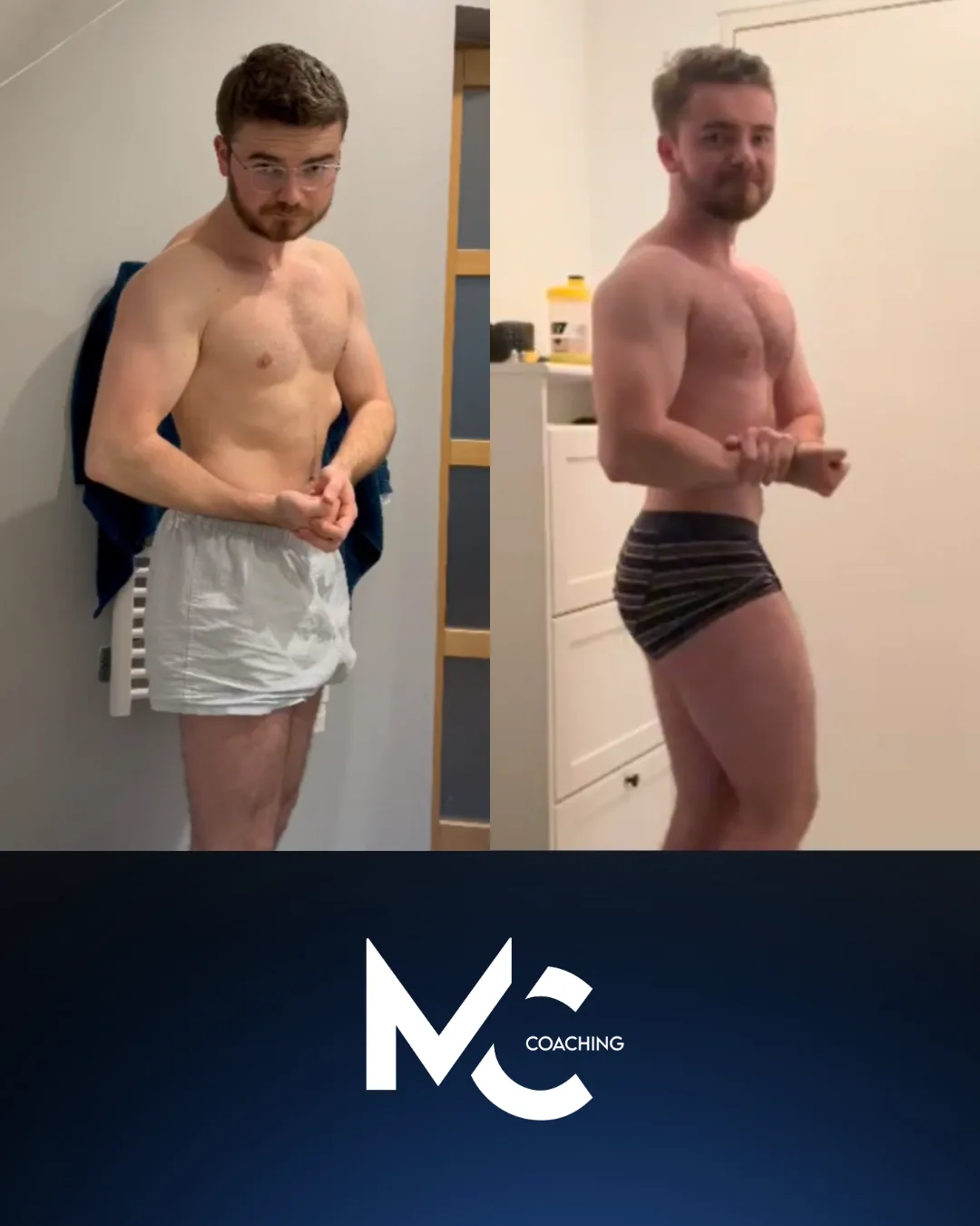 Transformation avant et après n°23 d'un élève suivi par Matthis
